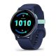 Garmin Vivoactive 5 3,05 cm (1.2") AMOLED 42 mm Cyfrowy 390 x 390 px Ekran dotykowy Niebieski Wi-Fi GPS