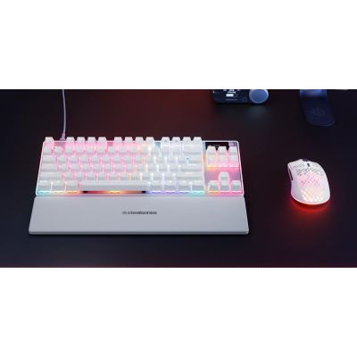 4. Klawiatura SteelSeries Apex Pro TKL Gen 3 White US