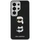 3. Etui Karl Lagerfeld Saffiano Double Heads Metal na Samsung Galaxy S26 Ultra - czarne
