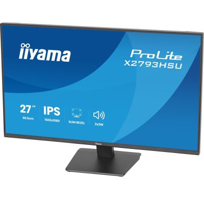 16. iiyama ProLite X2793HSU-B1 monitor komputerowy 68,6 cm (27") 1920 x 1080 px Full HD LED Czarny