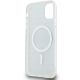 6. Etui DKNY IML Mono & Stripe MagSafe na iPhone 11 / Xr - czarne