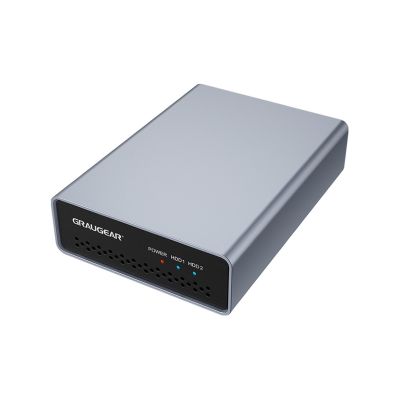 GRAUGEAR G-25RD2-AC-10G obudowa do dysków twardych Obudowa HDD/SSD Srebrny 2.5"