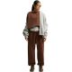 7. Bluza damska Nike Studio Fleece brązowa IM8082 259