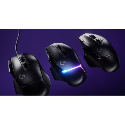 9. Logitech G G502 X Lightspeed myszka Gaming Po prawej stronie RF Wireless Optyczny 25600 DPI