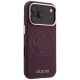 4. Etui Guess Perforated 4G Gold Logo Magsafe na iPhone 18 Pro Max / 17 Pro Max - burgundowe