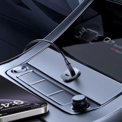 7. Ładowarka samochodowa Baseus GoTrip 2 x USB-C 30W - czarna