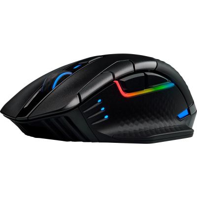 14. Bezprzewodowa mysz do gier Corsair Dark Core RGB PRO - czarna