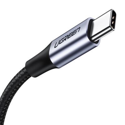 2. Kabel Ugreen CM556 ze złączami USB-C i DisplayPort 8K o długości 3 m - szary