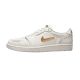 Buty damskie sportowe Air Jordan 1 Low Method of Make Wmns “White/Metallic Gold” - FN5032-100