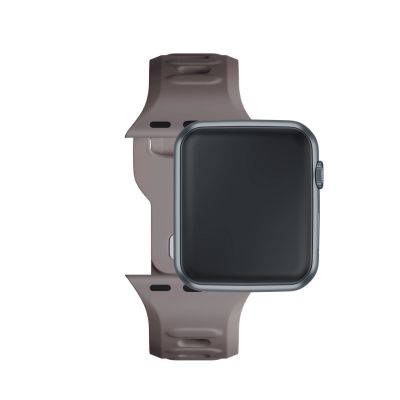 11. Pasek 3mk Silicone Watch Strap na Apple Watch 38/40/41 mm - ciemnoszary