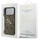 8. Etui Guess 4G Big Logo do iPhone 17 Pro  Max - brązowe