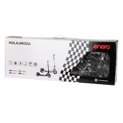 15. HULAJNOGA ENERO ULTRA SPEED 200MM Z HAMULCEM TARCZOWYM BIAŁA