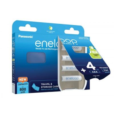2. PANASONIC ENELOOP AAA 800mAh 4 szt + box