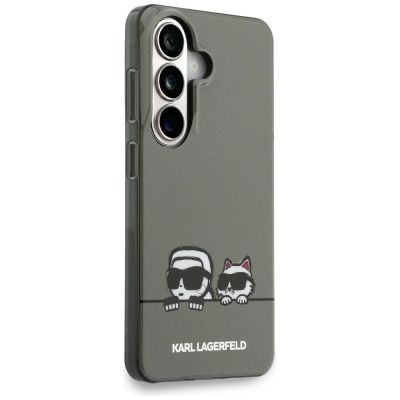 4. Etui Karl Lagerfeld IML Peekaboo Karl&Choupette MagSafe na Samsung Galaxy S26 - czarne