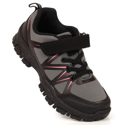 4. Buty trekkingowe na rzep American Club Jr AM902A szare 