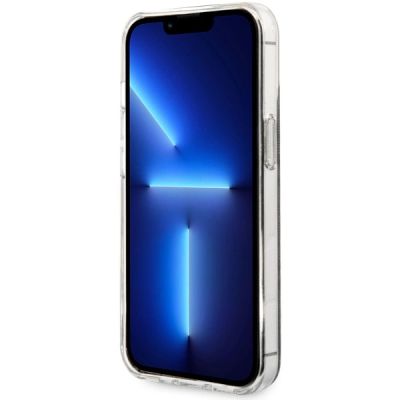 4. Etui Guess 4G MagSafe na iPhone 13 Pro / iPhone 13 - brązowe