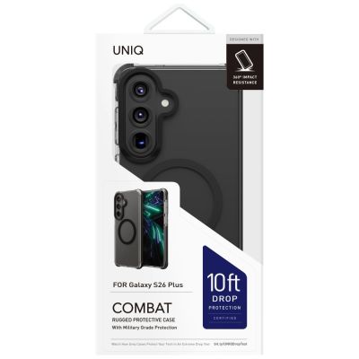 3. Etui UNIQ Combat na Samsung Galaxy S26+ Magclick Charging - czarne