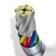 17. Kabel Baseus CATYS-C02 USB-C - USB-C PD QC FCP 100W 5A 2m - biały