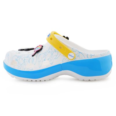 4. Klapki Crocs Smurfs Platform clog W 210822-90H