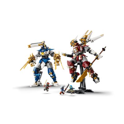 6. LEGO Ninjago 71870 - Bliźniacze tytanowe mechy