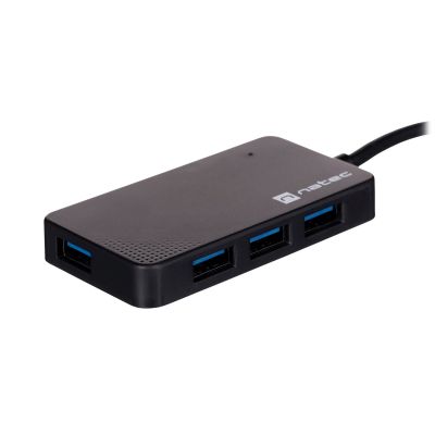 5. Hub NATEC Moth NHU-1342 (4x USB 3.0; kolor czarny)