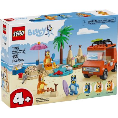 LEGO Bluey 11202 Blue i rodzinna wycieczka samochodem