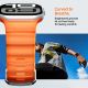 14. Pasek Spigen WBS2 na Apple Watch 44 / 45 / 46 / 49 mm - pomarańczowy