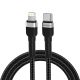 Kabel Wozinsky WNBCL2 Lightning / USB-C PD 30W 2 m - czarny