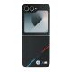 2. Etui BMW Carbon Tricolor na Samsung Galaxy Z Flip 6 - czarne