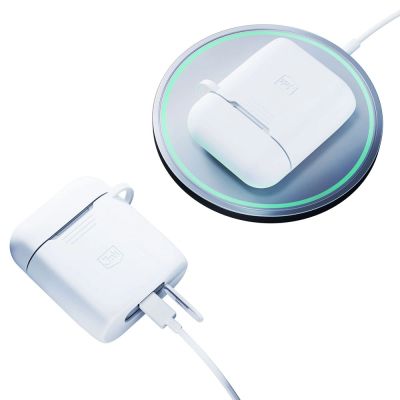 7. Etui 3mk Silicon AirPods Case na AirPods 2 - białe