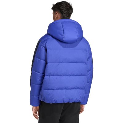 9. Kurtka męska adidas Ess 3S P D HD J kobalt JW9099