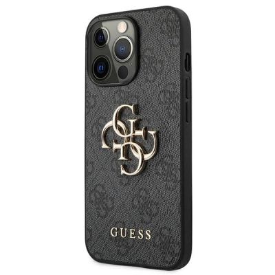 2. Etui Guess 4G Big Metal Logo na iPhone 13 Pro / iPhone 13 - szare