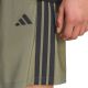 5. Spodenki męskie adidas Essentials 3-Stripes Chelsea Lite Woven oliwkowe KY4154