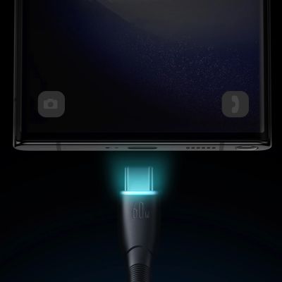 9. Kabel Joyroom Starry Series SA32-CC3 USB-C / USB-C 60W 1m - czarny