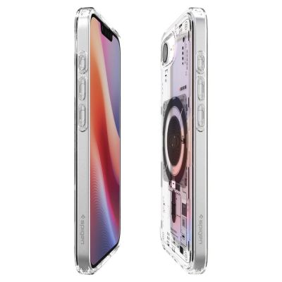 7. Etui Spigen Ultra Hybrid MagSafe na iPhone 16e / 17e Neo One - przezroczyste