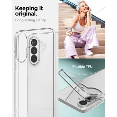 11. Etui Spigen Liquid Crystal na Samsung Galaxy A37 5G - przezroczyste