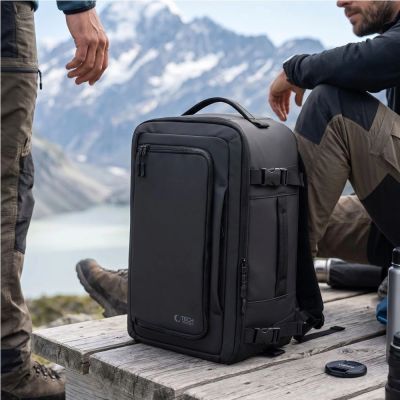 10. Plecak Tech-Protect Defender S50 do Ryanair & Wizzar, na laptopa 20L - czarny