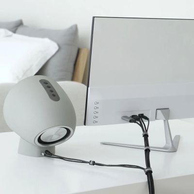 2. Taśma rzepowa Baseus Circle Velcro organizer 50cm - czarna