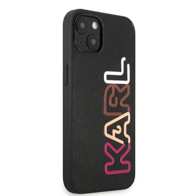 4. Etui Karl Lagerfeld Multipink Brand na iPhone 13 mini - czarne