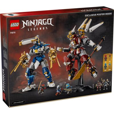 2. LEGO Ninjago 71870 - Bliźniacze tytanowe mechy