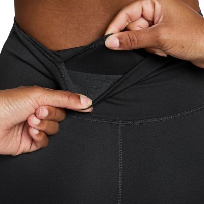 4. Legginsy damskie Nike One Seamless Front czarne HJ9195 013