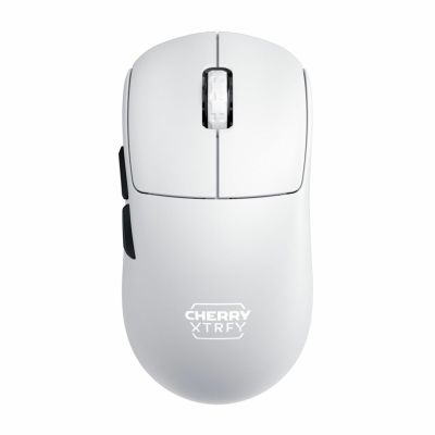 9. Mysz CHERRY Xtrfy M68 Pro - mysz - optyczna - 5 przycisków - bezprzewodowa - 2,4 GHz - odbiornik bezprzewodowy (USB) - biały