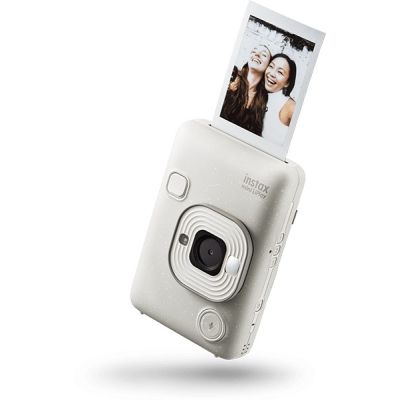 2. Aparat fotograficzny Fujifilm Instax mini LiPlay 1/5" 2560 x 1920 px 86 x 54 mm CMOS Biały