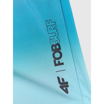 8. Spodenki plażowe boardshorty z filtrem UPF50+ męskie 4F 4FRSS26UBDSM257-36S