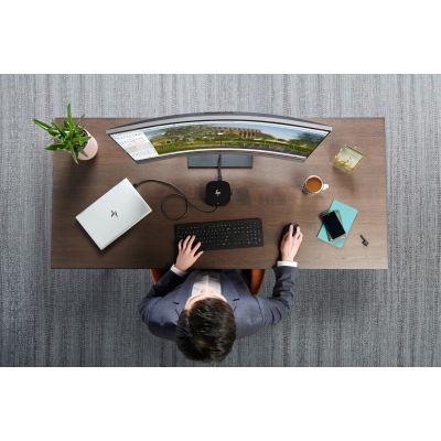 25. Stacja dokująca + zasilacz HP USB-C Dock G5 100W czarna 5TW10AA