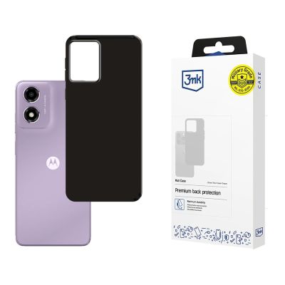 Etui 3mk Matt Case na Motorola Moto E14 / G04 / G04S - czarne