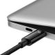 3. Kabel Baseus CAWJ040101 USB-C - USB-C 240W 480Mb/s 2m - czarno-szary