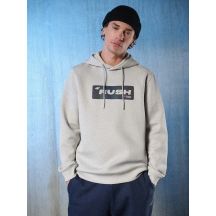 Bluza dresowa regular z kapturem męska 4F 4FRSS26TSWSM2801-27S