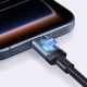 10. Kabel Ugreen USB-C do USB-C PD 100W 5A 3m - czarny
