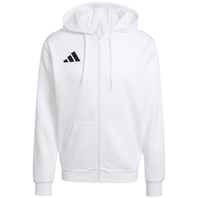 2. Bluza męska adidas Entrada 26 FZ Hoody biała KF5943